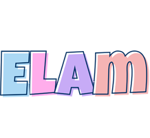 Elam pastel logo