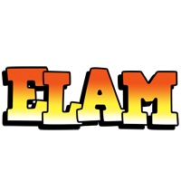 Elam sunset logo