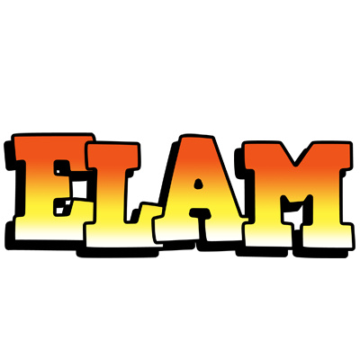 Elam sunset logo