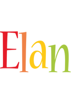 Elan birthday logo