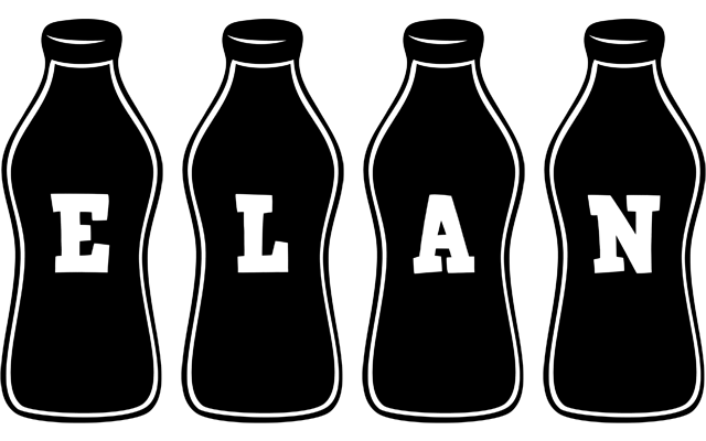 Elan bottle logo
