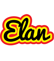 Elan flaming logo