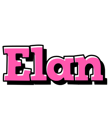 Elan girlish logo
