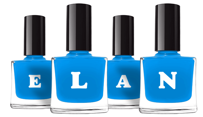 Elan glossy logo