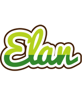 Elan golfing logo