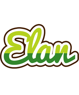 Elan golfing logo