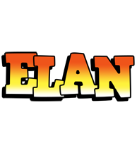 Elan sunset logo