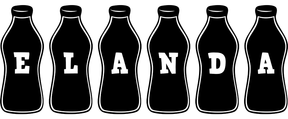 Elanda bottle logo