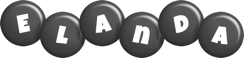 Elanda candy-black logo