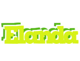 Elanda citrus logo