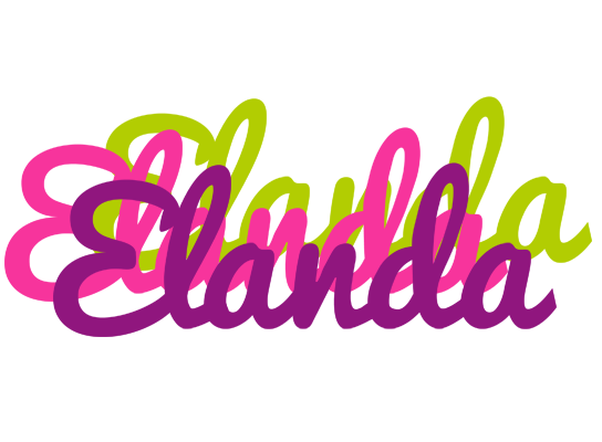 Elanda flowers logo