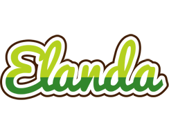 Elanda golfing logo