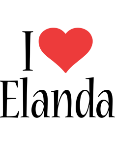 Elanda i-love logo