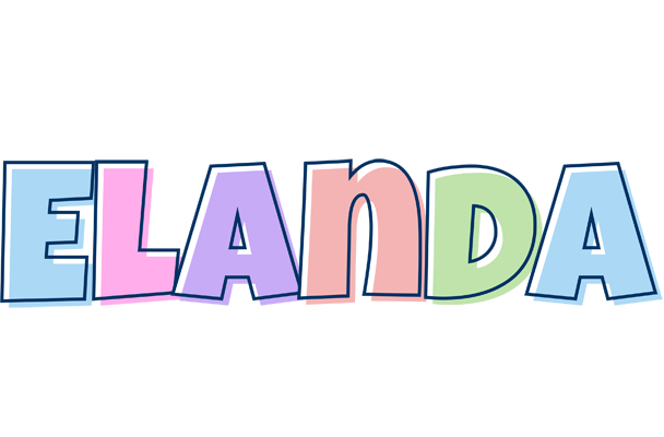 Elanda pastel logo