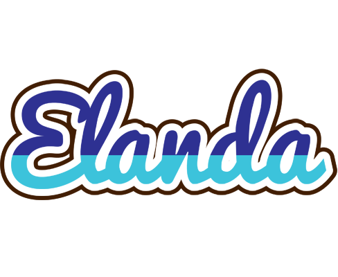Elanda raining logo
