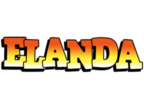 Elanda sunset logo