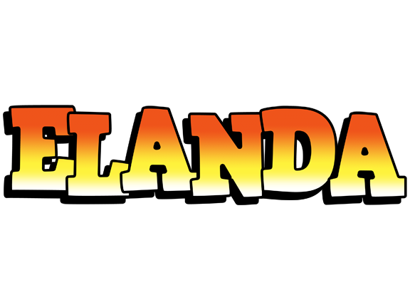 Elanda sunset logo