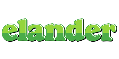 Elander apple logo