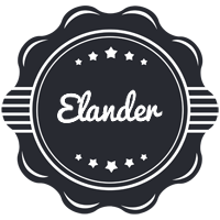 Elander badge logo