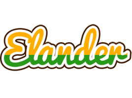 Elander banana logo