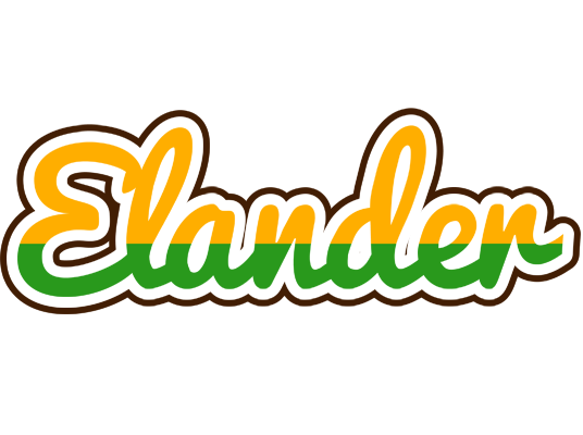 Elander banana logo