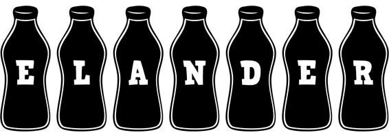 Elander bottle logo