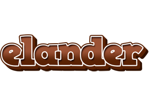 Elander brownie logo