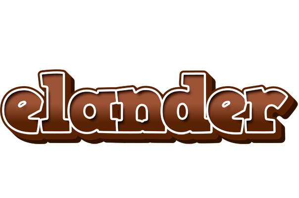Elander brownie logo