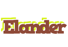 Elander caffeebar logo