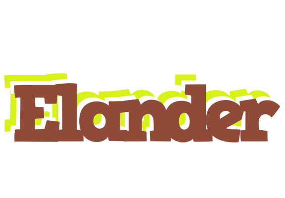 Elander caffeebar logo