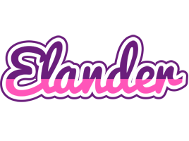 Elander cheerful logo