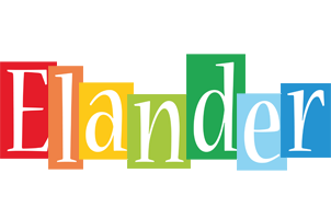 Elander colors logo