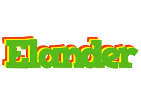 Elander crocodile logo