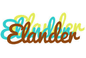 Elander cupcake logo