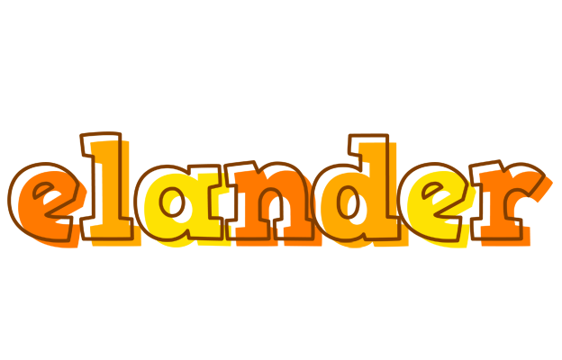 Elander desert logo