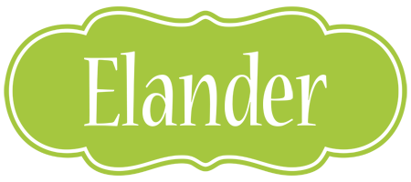Elander family logo