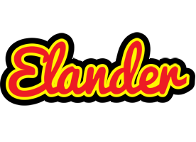 Elander fireman logo