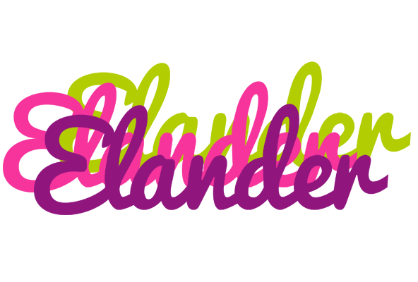Elander flowers logo