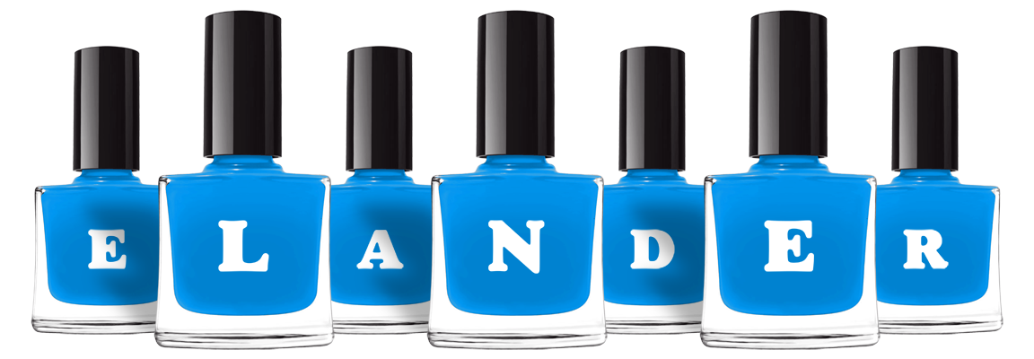 Elander glossy logo