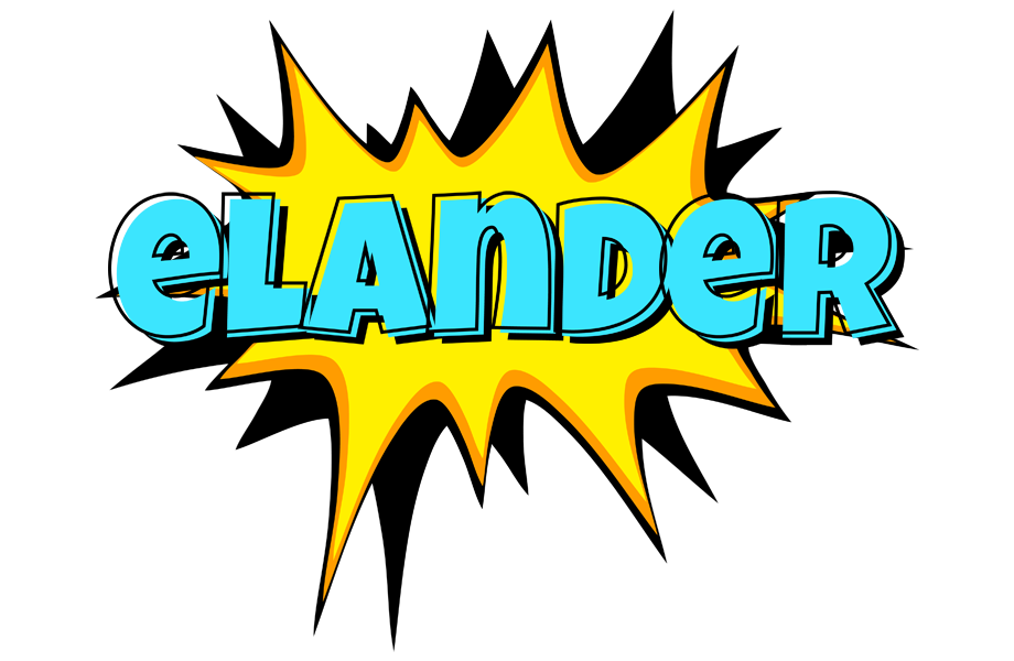 Elander indycar logo