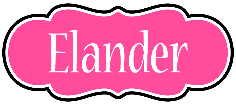 Elander invitation logo