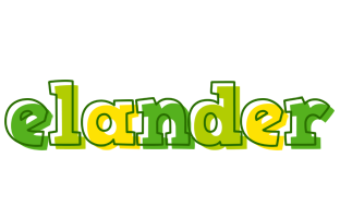 Elander juice logo