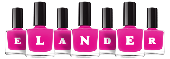 Elander nails logo