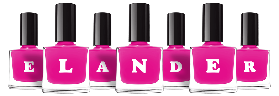 Elander nails logo