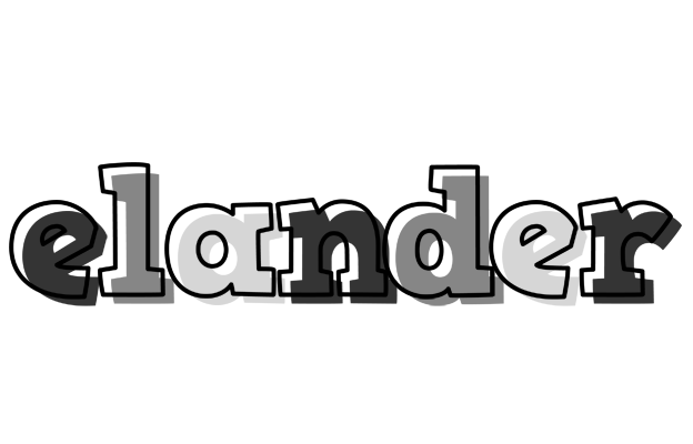 Elander night logo