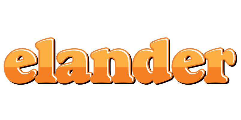 Elander orange logo