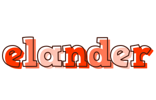Elander paint logo