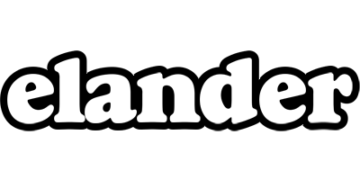 Elander panda logo