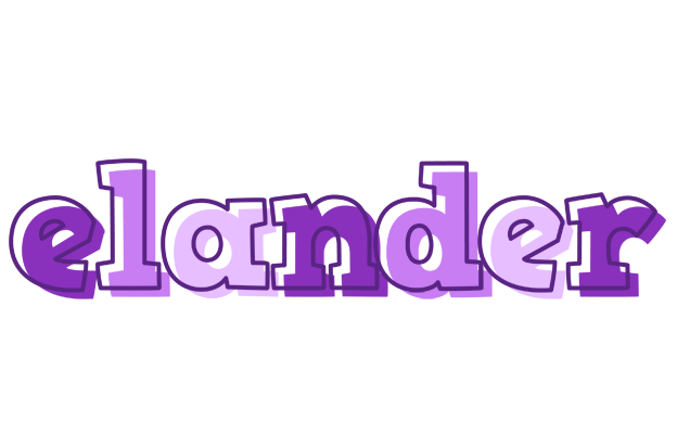 Elander sensual logo