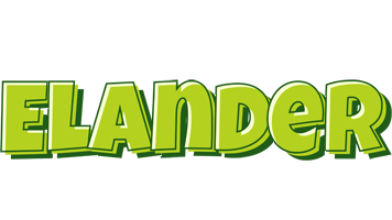 Elander summer logo